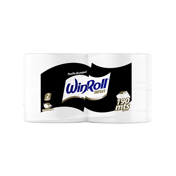 Toalla de Papel 1 Hoja Winroll Expert ( 2 x 190 MT ) 1