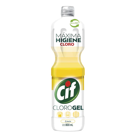 Cloro Gel Limón CIF ( 2 x 800 ML )