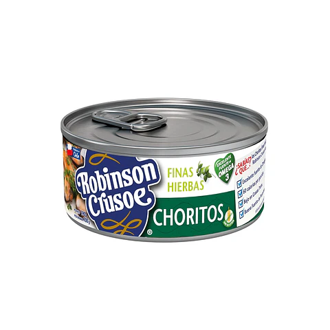 Choritos Finas Hierbas Robinson Crusoe ( 3 x 190 G )