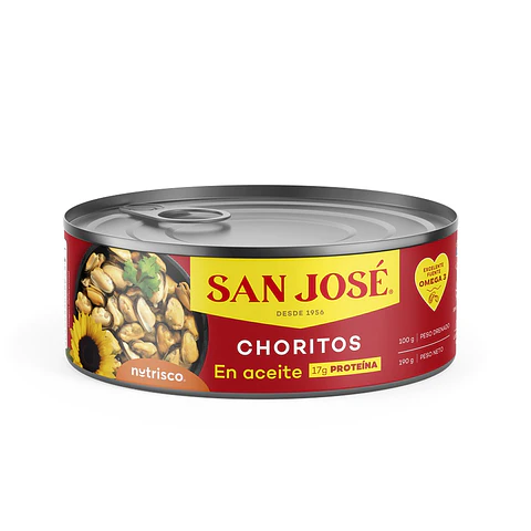 Choritos San José Aceite ( 3 x 190G )
