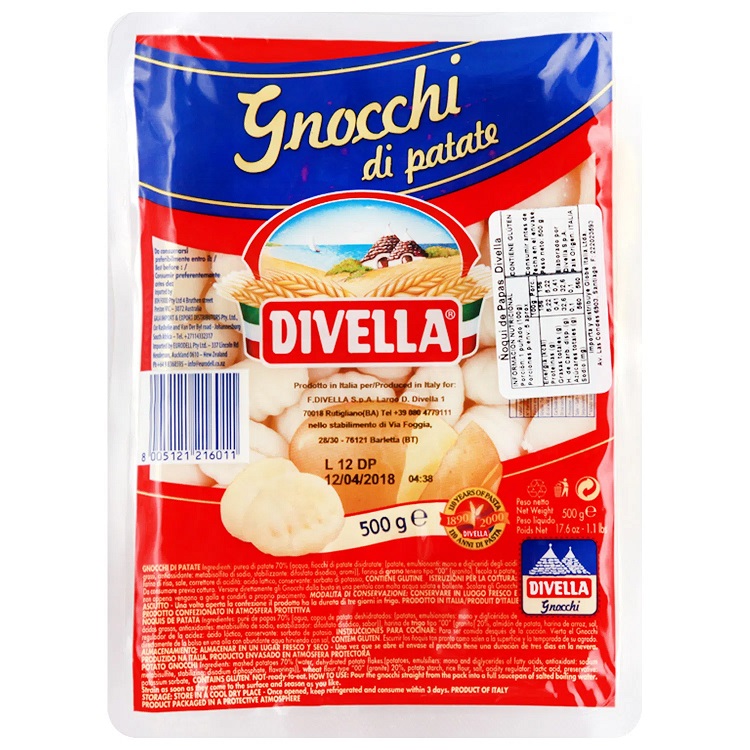 Ñoquis de Papa Divella ( 500 G ) 1