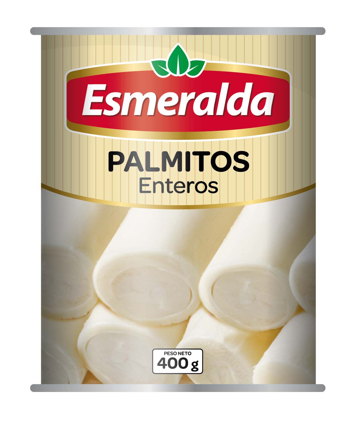 Palmitos Enteros Esmeralda ( 3 x 400 G ) 1