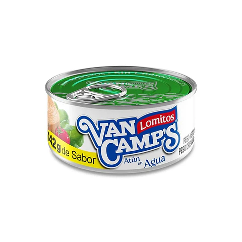 Atún Lomitos Van Camps Agua ( 3 x 142 G )