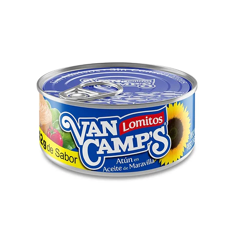 Atún Lomitos Van Camps Aceite ( 3 x 142 G )