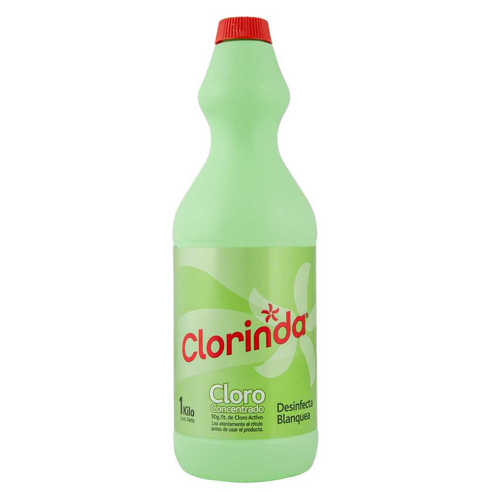 Cloro Líquido Tradicional Clorinda ( 3 x 1 KG ) 1