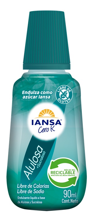 Endulzante Iansa Cero K Alulosa ( 90 ML ) 1