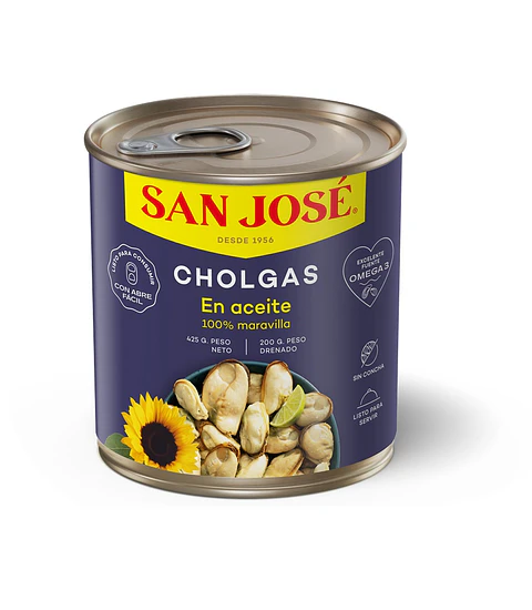 Cholgas San José Aceite ( 3 x 425 G )