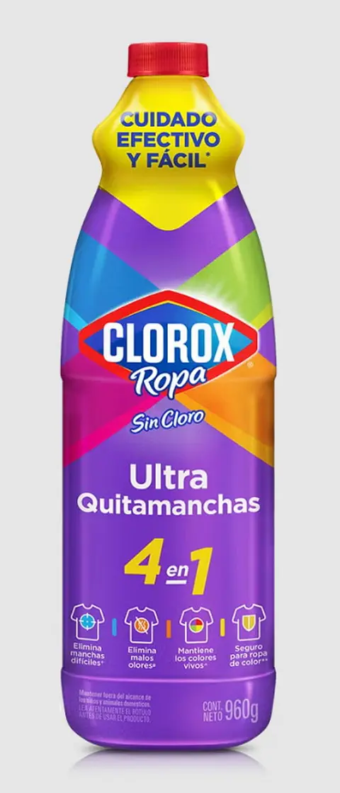 Cloro Ropa Color Clorox ( 3 x 960 G )