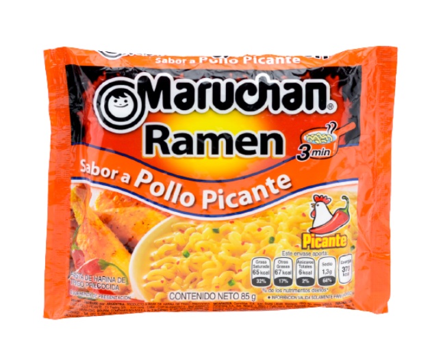 Ramen Pollo Picante Maruchan ( 3 x 85 G ) 1