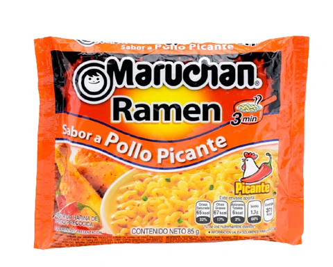 Ramen Pollo Picante Maruchan ( 3 x 85 G )