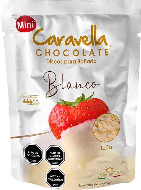 Cobertura de Chocolate Caravella Blanco ( 5 x 300 G )