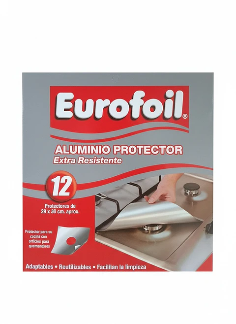 Aluminio Protector de Cocina Eurofoil ( 12 UD )