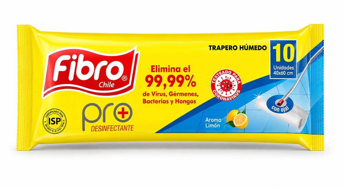 Trapero Húmedo Limón Fibro ( 3 UD ) 1
