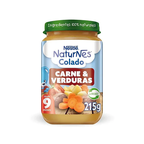 Colados Nestlé Carne Verduras ( 6 x 215 G )