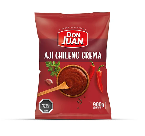 Ají Chileno Crema Don Juan ( 3 x 900 G )