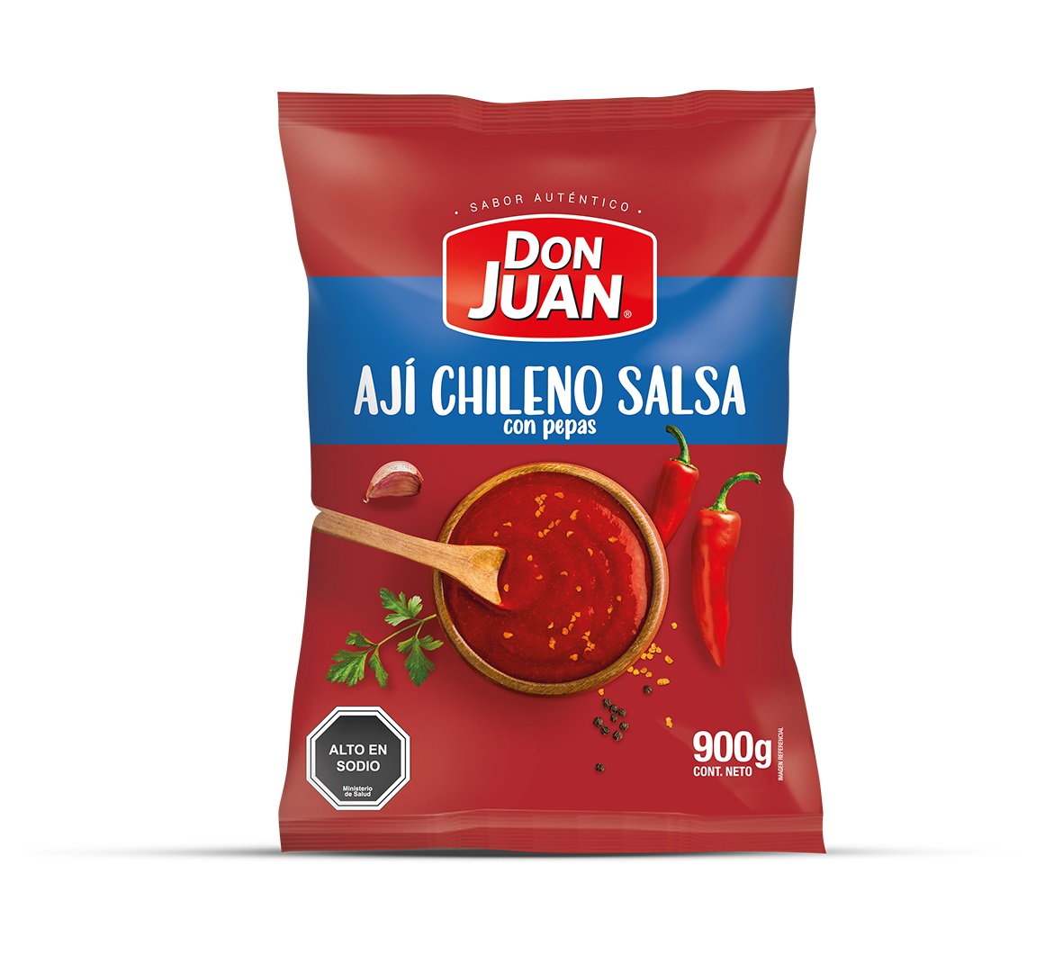 Ají Chileno Salsa Don Juan ( 3 x 900 G ) 1