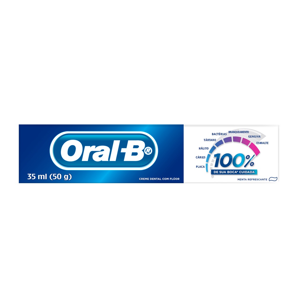 Pasta Dental Oral B 100% ( 3 x 50 G ) 1