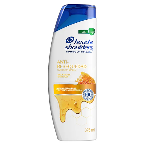 Shampoo Head & Shoulders Anti Resequedad ( 2 x 375 ML )