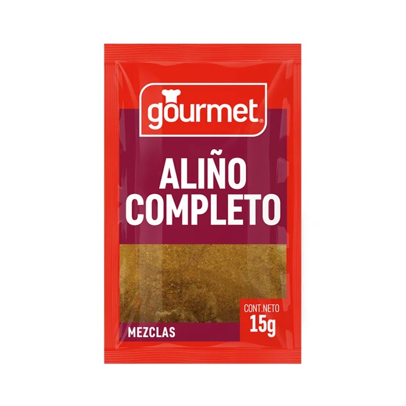 Aliño Completo Gourmet ( 5 x 15 G ) 1