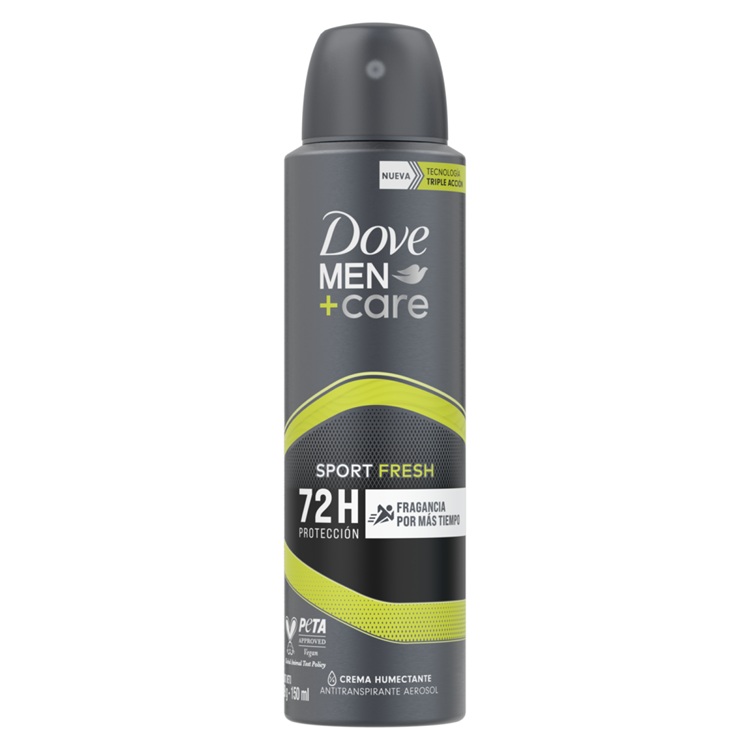 Desodorante Antitranspirante Aerosol Dove Men Sport Fresh ( 3 x 150 ML ) 1