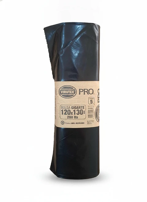 Bolsas de Basura Virutex 120 x 130 CM ( 1 Rollo )