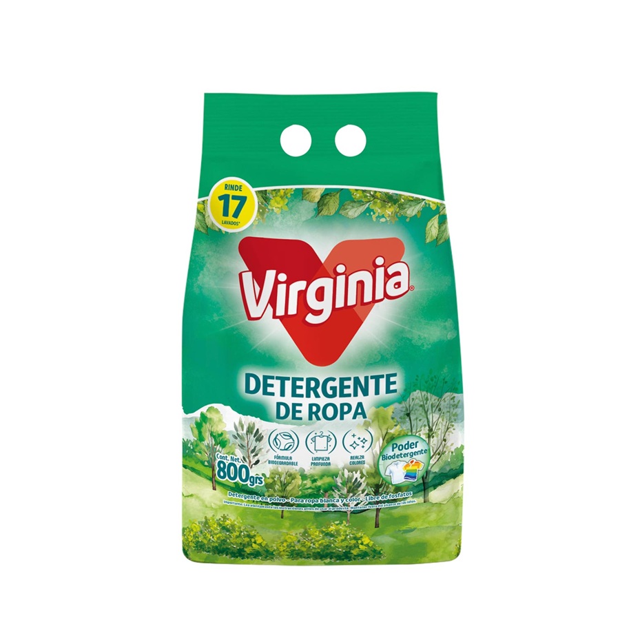 Detergente en Polvo Virginia ( 3 x 800 G ) 1