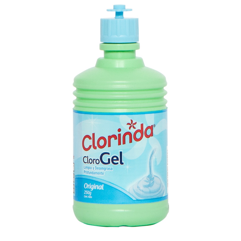 Cloro Gel Original Clorinda ( 3 x 250 ML ) 1