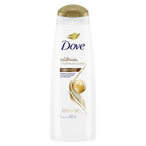 Shampoo Dove Nutrición ( 2 x 400 ML )