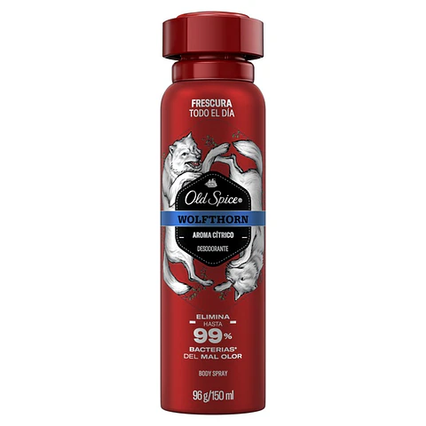 Desodorante en Aerosol Old Spice Wolfthorn ( 3 x 150 ML )