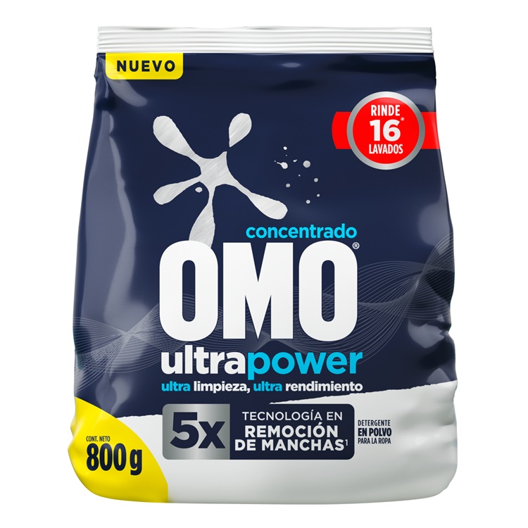 Detergente en Polvo Omo Matic ( 3 x 800 G ) 1