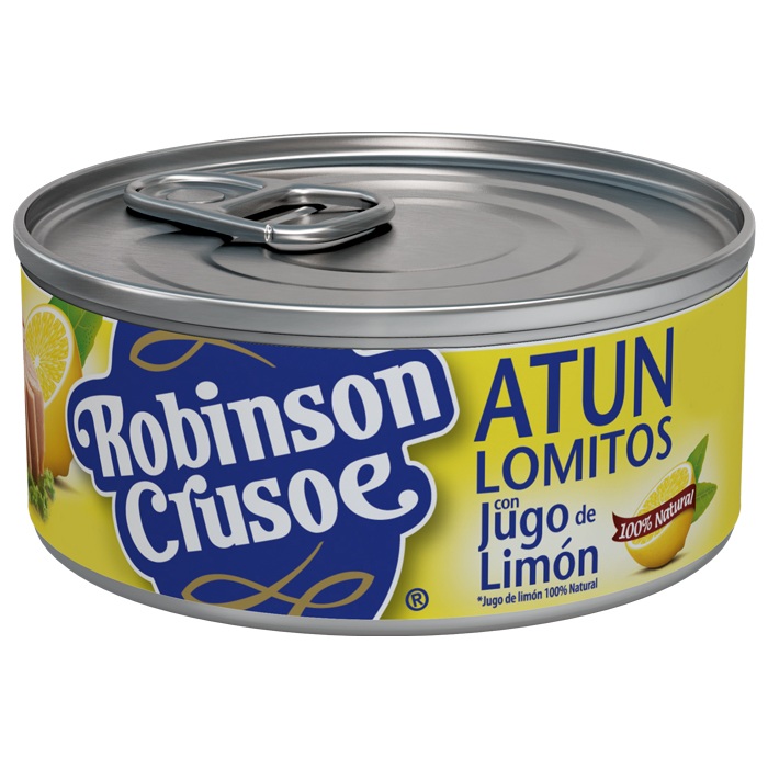 Atún Lomitos Limón Robinson Crusoe ( 3 x 140 G ) 1