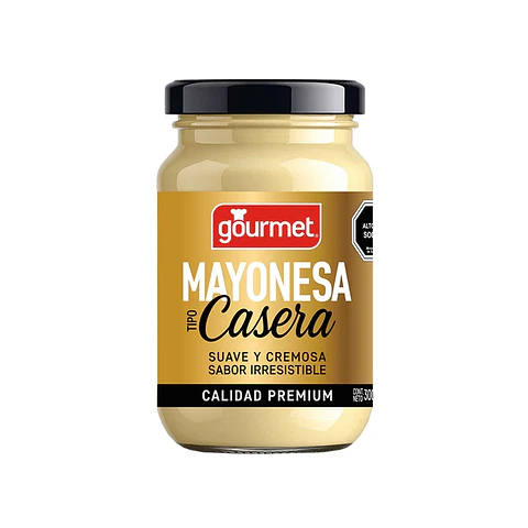 Mayonesa Casera Premium Gourmet ( 2 x 300 G )