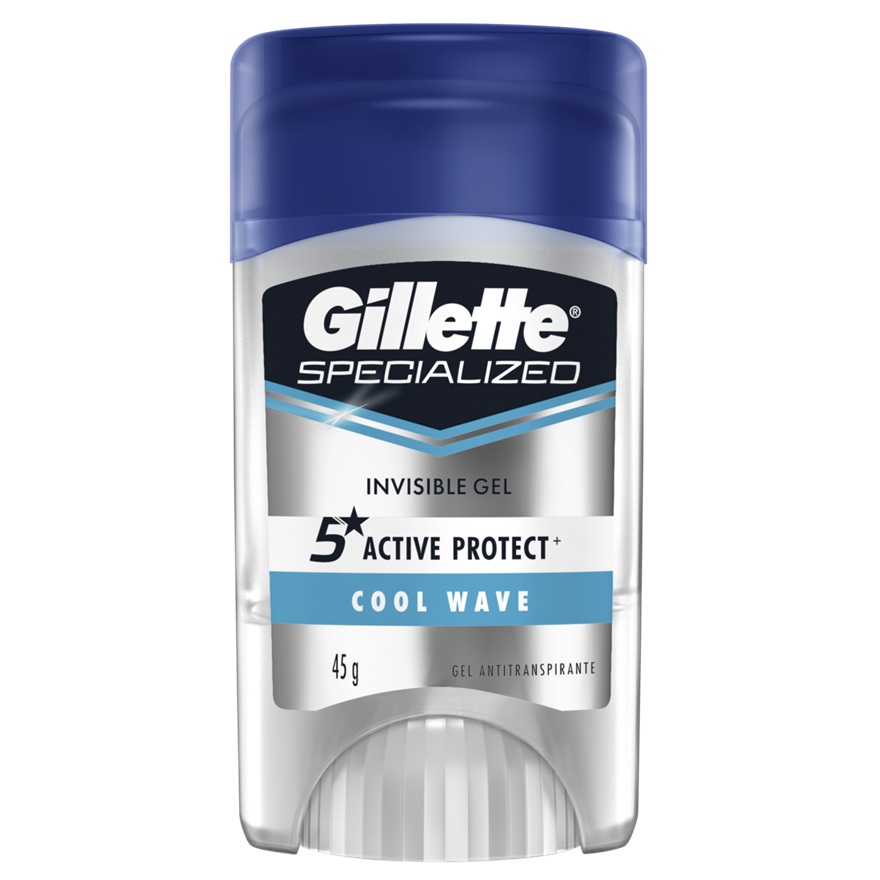 Desodorante Antitranspirante en Gel Gillette Cool Wave ( 3 x 45 G ) 1