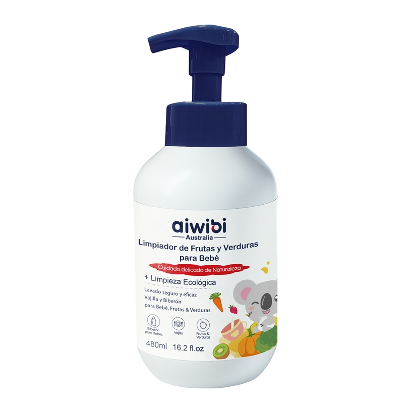 Detergente Limpiador de Mamaderas Aiwibi ( 480 ML ) 1