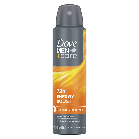 Desodorante Antitranspirante Aerosol Dove Men Energy Boost ( 3 x 150 ML )