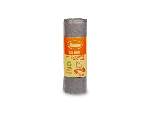 Bolsas de Basura con Asas Manlac 50 x 65 CM ( 1 UD )