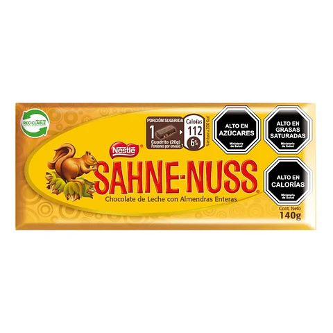 Chocolate Sahne Nuss ( 3 x 140 G )