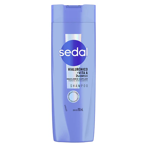 Shampoo Sedal Hialurónico y Vitamina A ( 3 x 190 ML )