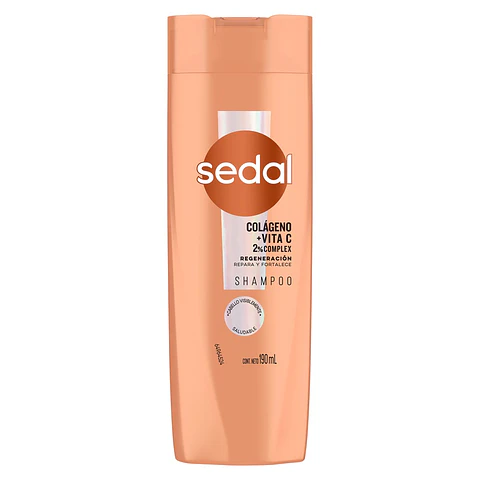 Shampoo Sedal Colágeno y Vitamina C ( 3 x 190 ML )