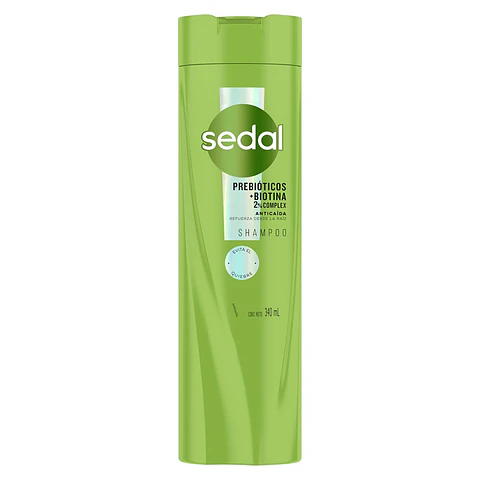 Shampoo Sedal Prebióticos y Biotina ( 3 x 340 ML )