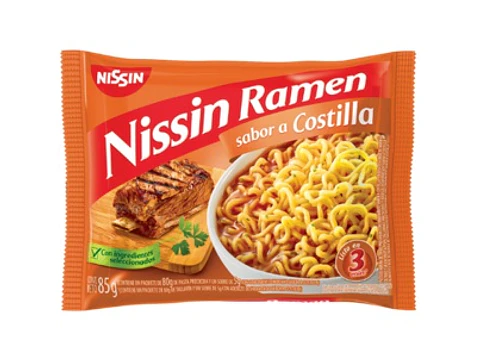 Ramen Costilla Nissin ( 3 x 85 G )