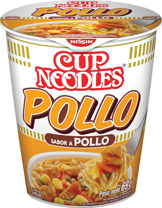 Fideos Instantáneos Pollo Nissin ( 3 x 69 G ) 1
