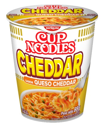Fideos Instantáneos Cheddar Nissin ( 3 x 69 G ) 1