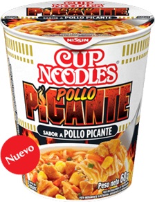Fideos Instantáneos Pollo Picante Nissin ( 3 x 68 G ) 1