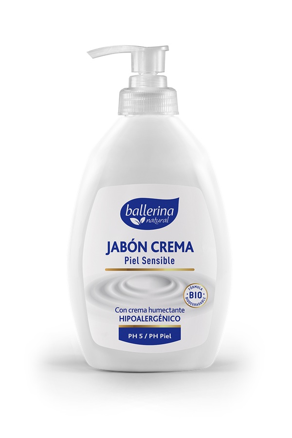 Jabón Crema Ballerina Botella Piel Sensible ( 2 x 350 ML ) 1