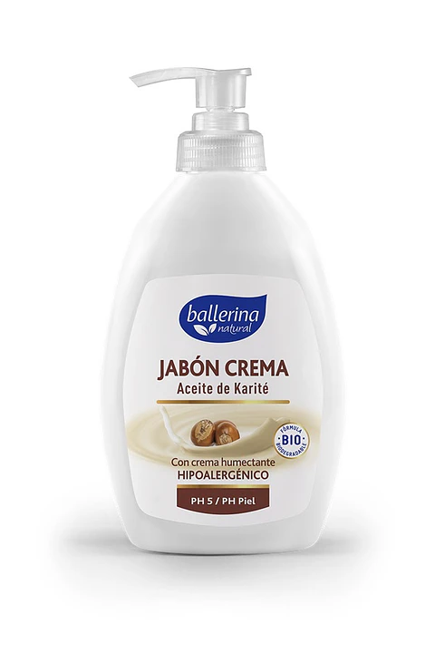 Jabón Crema Ballerina Botella Karité ( 2 x 350 ML )