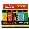 Encendedores Ronson Colourlite Diseños 20UD