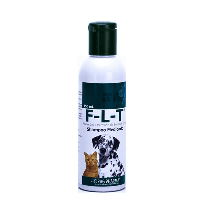 FLT Shampoo medicado perro y gato 150ml 1