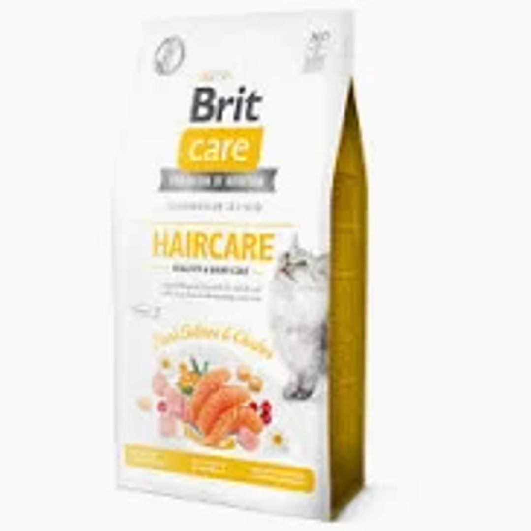 BRIT CARE CAT GRAIN-FREE HAIRCARE 2 KG SALMON AND CHICKEN 1