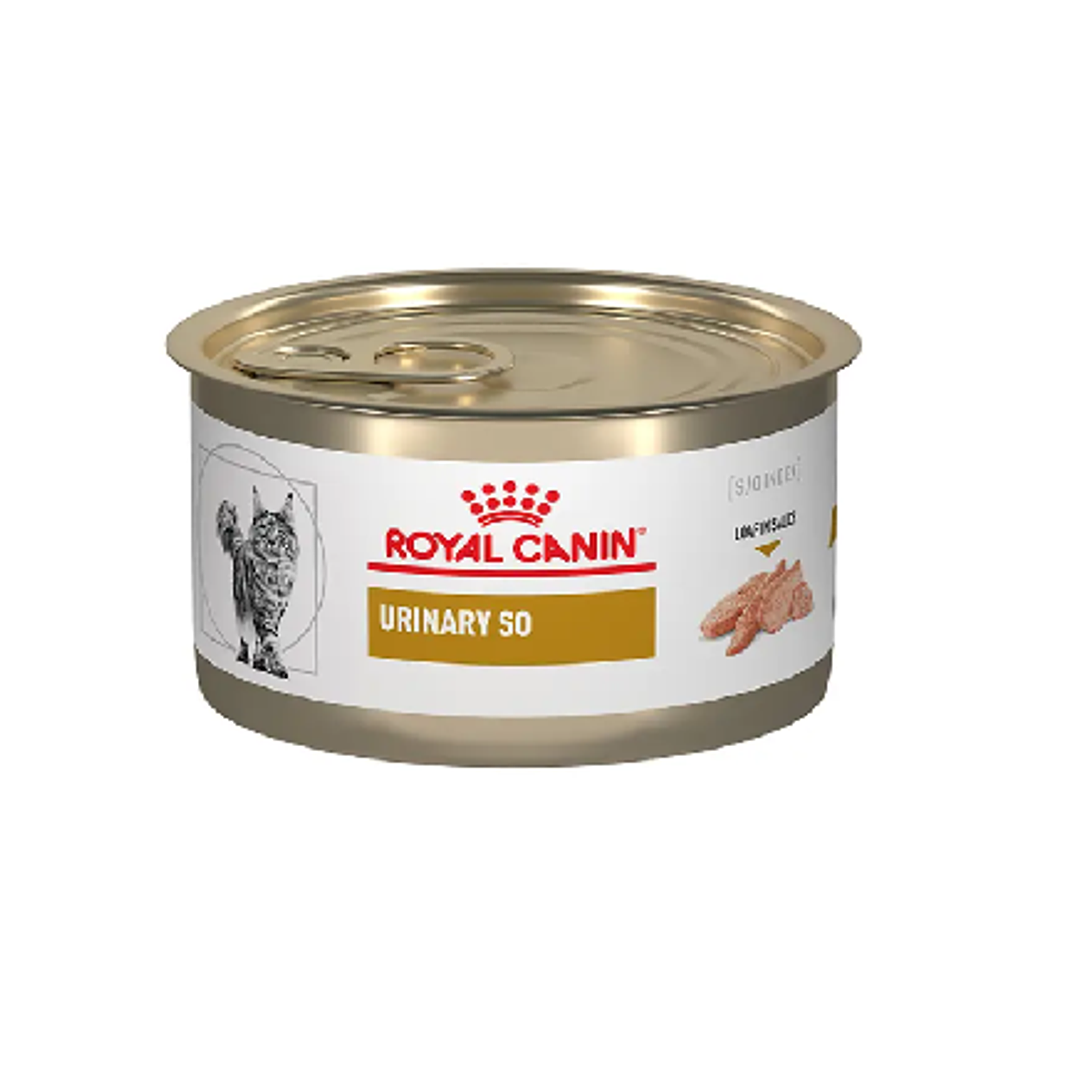 LATA ROYAL CANIN URINARY SO PARA GATOS 145GRS 1